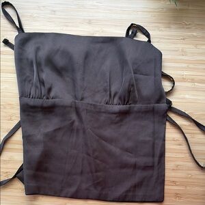 Edikted Open Back tie top